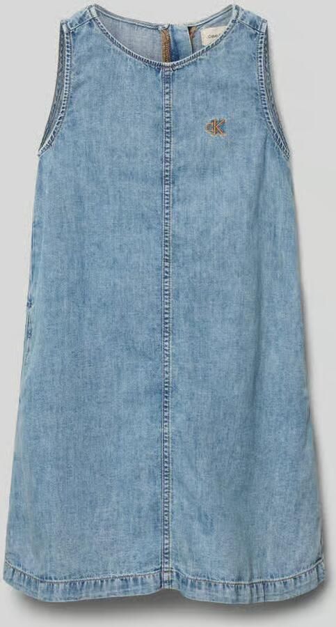 Calvin Klein Jeans A-lijn jeansjurk van katoenmix - Foto 2