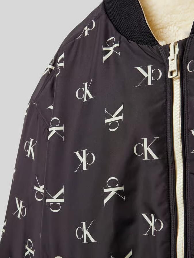 Calvin Klein Jeans Aan twee kanten draagbaar bomberjack