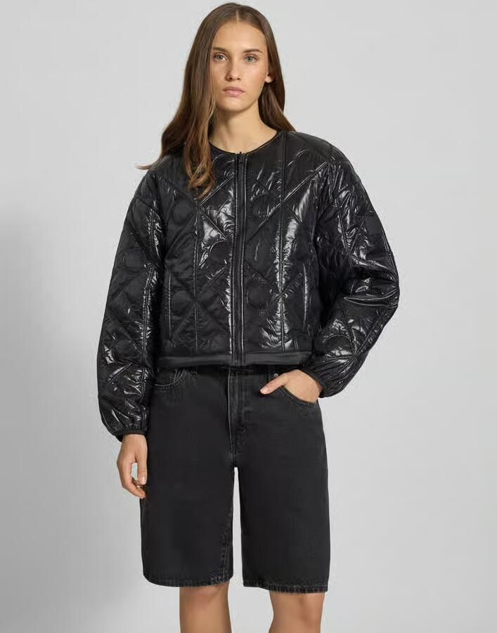 Calvin Klein Jeans Aan twee kanten draagbaar relaxed fit gewatteerd jack - Foto 2
