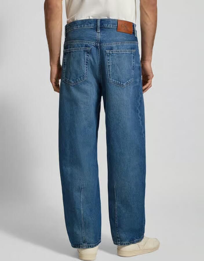 Calvin Klein Jeans Barrel Jeans in Used-look model 'LUCKY STAR' - Foto 2