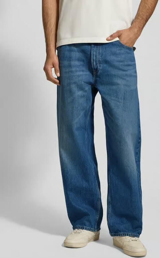 Calvin Klein Jeans Barrel Jeans in Used-look model 'LUCKY STAR' - Foto 3