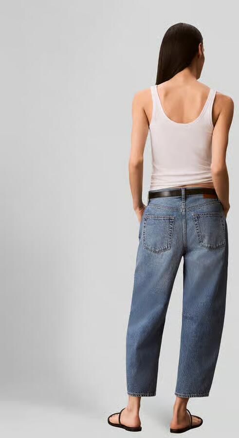 Calvin Klein Jeans Barrel jeans van puur katoen