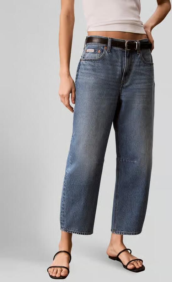Calvin Klein Jeans Barrel jeans van puur katoen - Foto 3