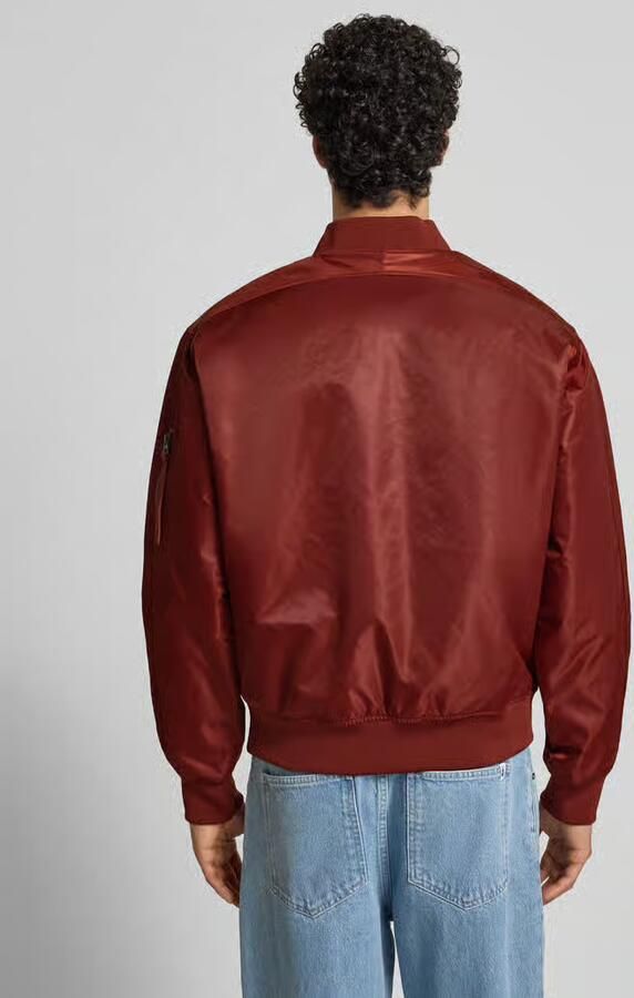 Calvin Klein Jeans Bomberjack met labelstitching