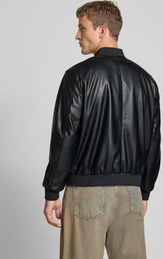 Calvin Klein Jeans Blazer LS FAUX LEATHER BOMB LV04RC407G
