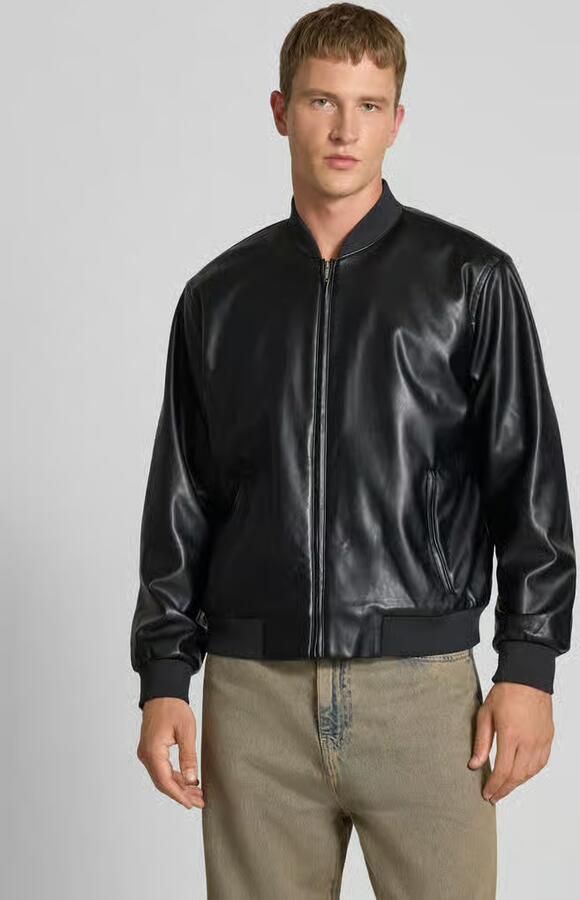Calvin Klein Jeans Blazer LS FAUX LEATHER BOMB LV04RC407G - Foto 2