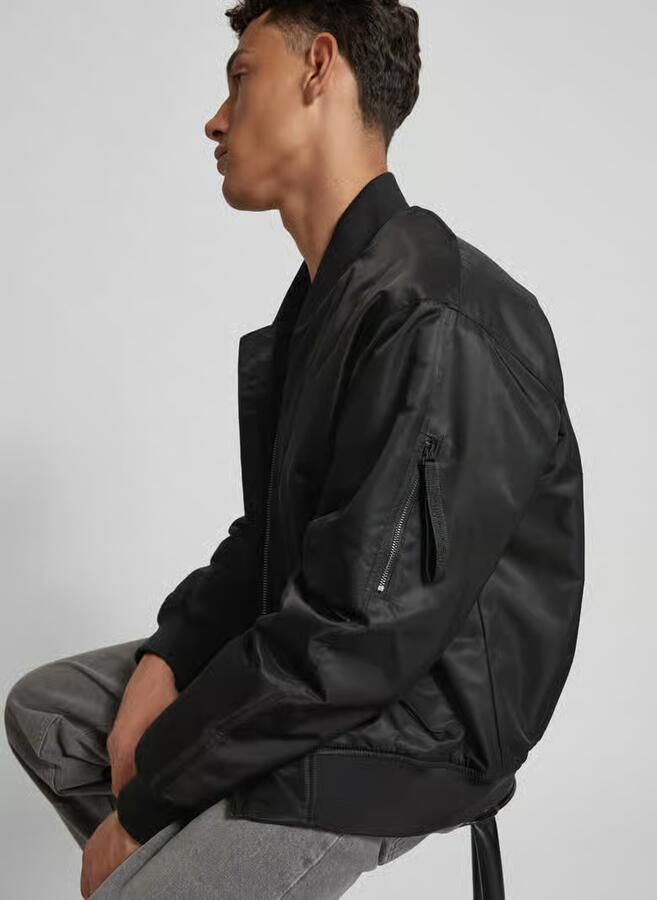 Calvin Klein Jeans Zwarte Lichtgewicht Polyamide Jas Heren Collectie Black Heren - Foto 2