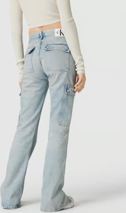 Calvin Klein Jeans Bootcutjeans in used-look