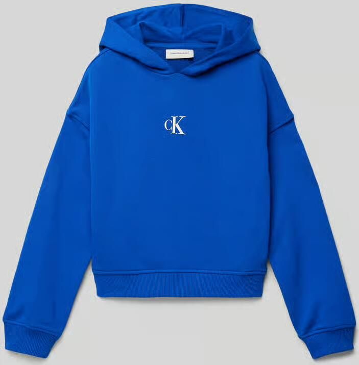 Calvin Klein Jeans Boxy fit hoodie met capuchon - Foto 2