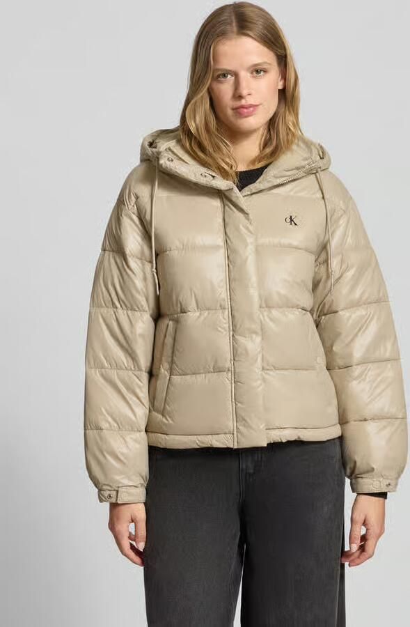 Calvin Klein Jeans Gewatteerd jack met logo model 'SHINE PUFFER JACKET'