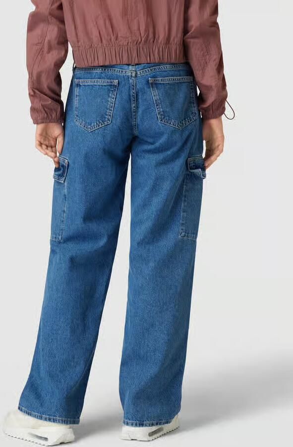Calvin Klein Jeans Laaghangende Baggy Cargo Jeans voor Dames Blue Dames - Foto 2
