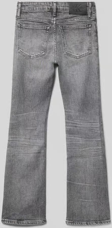Calvin Klein Jeans Flared jeans met labelpatch - Foto 3