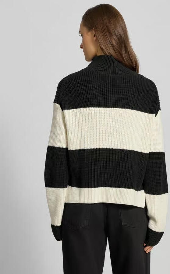 Calvin Klein Gebreide trui Opstaande kraag losse pasvorm - Foto 2