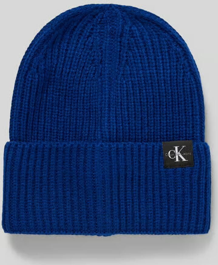 Calvin Klein Jeans Gebreide muts met labeldetail
