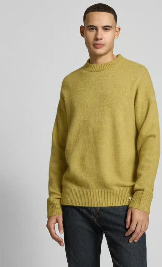 Calvin Klein Jeans Gebreide pullover met extra brede schouders - Foto 3