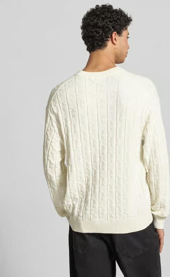 Calvin Klein Jeans Gebreide pullover met ronde hals Model 'EASY' - Foto 2