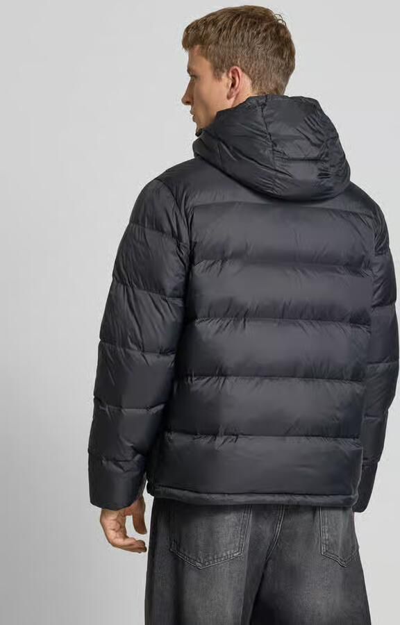 CALVIN KLEIN Heren Jassen Ls Nylon Zip Off Hood Down Purrfer Zwart - Foto 11