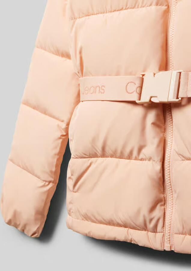 Calvin Klein Jeans Gewatteerd jack met logostitching