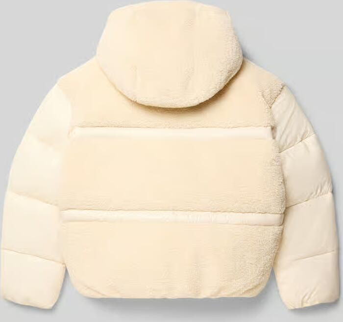 Calvin Klein Jeans Gewatteerd jack met teddybont