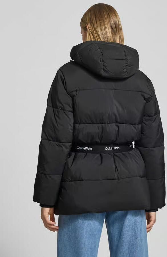 Calvin Klein Jeans Donsjas Doudoune Belted Midweight Puf ceinturée - Foto 5