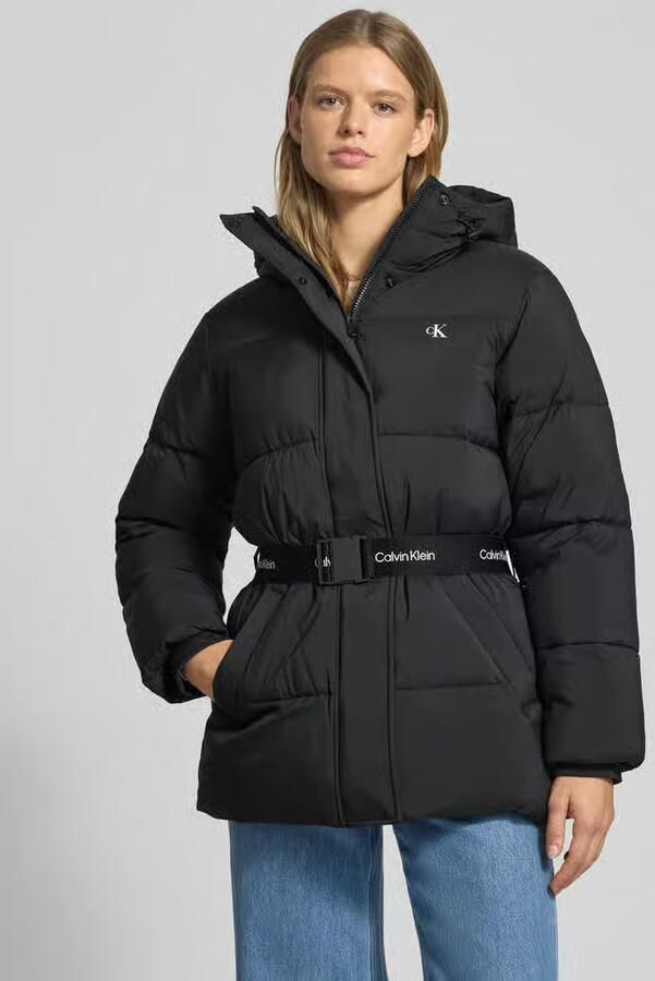 Calvin Klein Jeans Donsjas Doudoune Belted Midweight Puf ceinturée - Foto 6