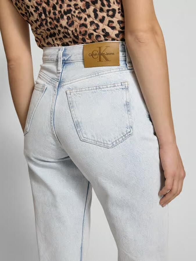 Calvin Klein Jeans High waist straight leg jeans in 5-pocketmodel