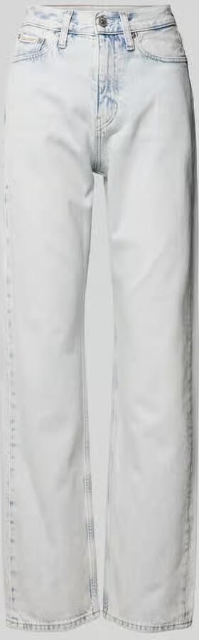Calvin Klein Jeans High waist straight leg jeans in 5-pocketmodel - Foto 2