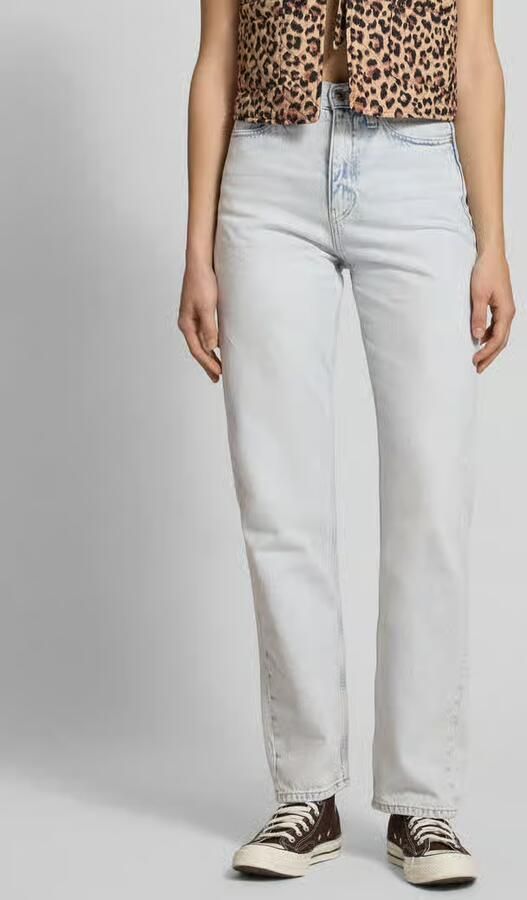 Calvin Klein Jeans High waist straight leg jeans in 5-pocketmodel - Foto 3