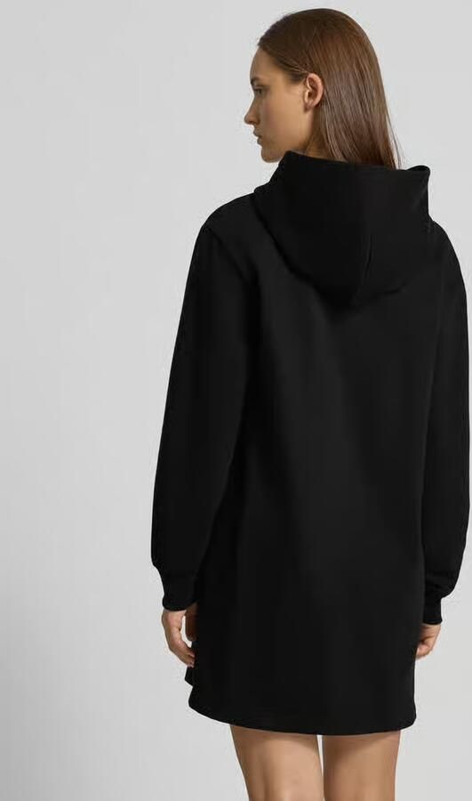 Calvin Klein Jeans Relaxed fit hoodiejurk met logostitching model 'Terry' - Foto 6