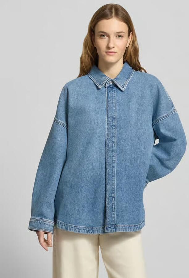 Calvin Klein Jeans Jeansblouse met Overhemdkraag - Foto 2