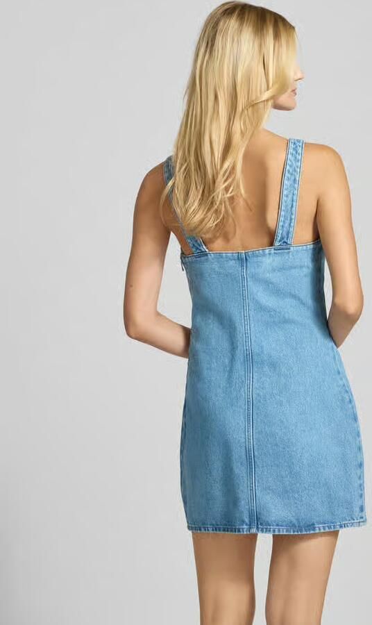 Calvin Klein Jeans Jeansjurk met ronde hals