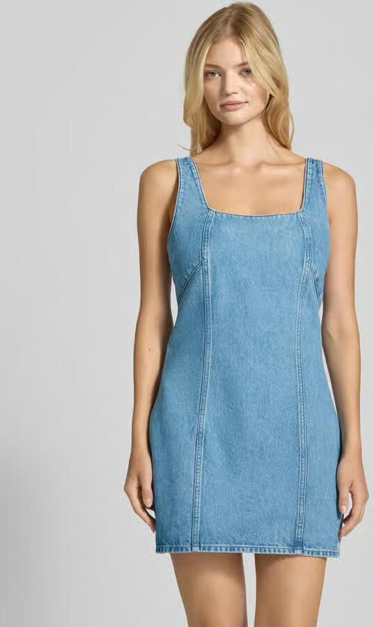 Calvin Klein Jeans Jeansjurk met ronde hals - Foto 2