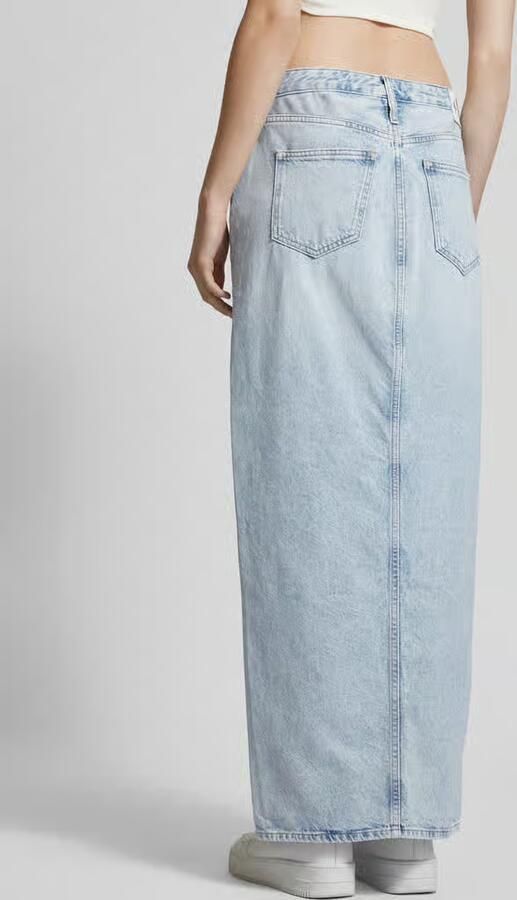 Calvin Klein Maxirok MAXI SKIRT in 5-pocketsstijl