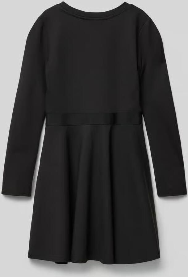Calvin Klein Skaterjurk Ls Logo Tape Punto Dress voor kinderen tot 16 jaar en met logo-opdruk