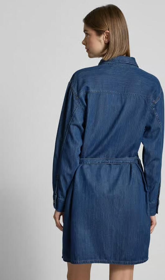Calvin Klein Jeans jurk BELTED TENCEL DENIM SHIRT DRESS - Foto 6