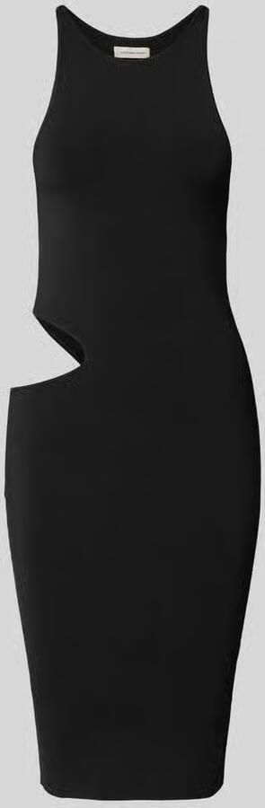 Calvin Klein Jeans Knielange jurk van pure viscose