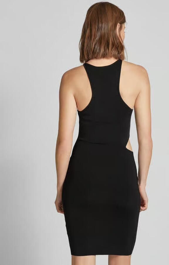 Calvin Klein Jeans Knielange jurk van pure viscose