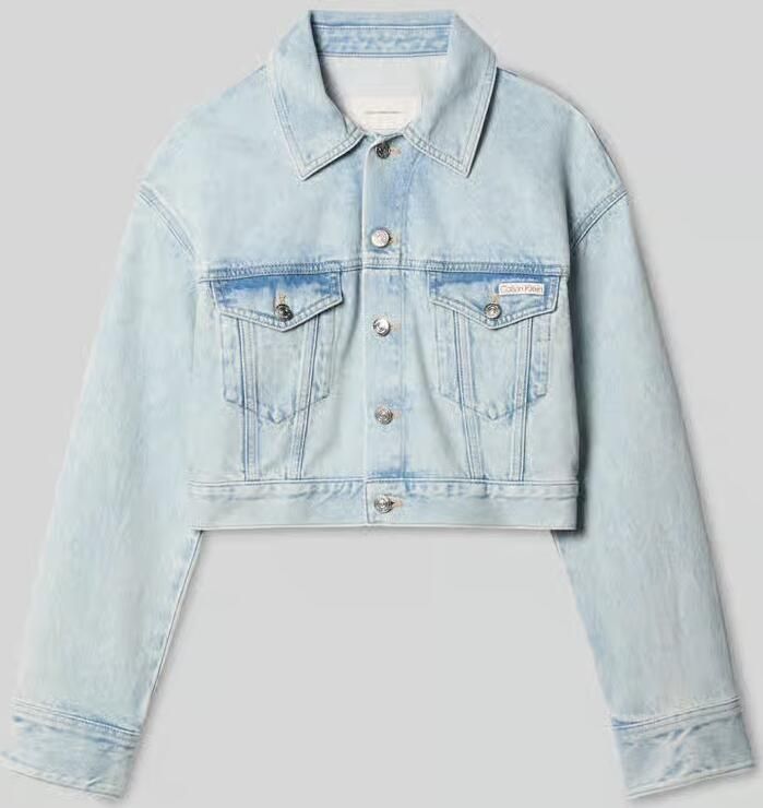 Calvin Klein Jeans Kort jeansjack van puur katoen - Foto 2
