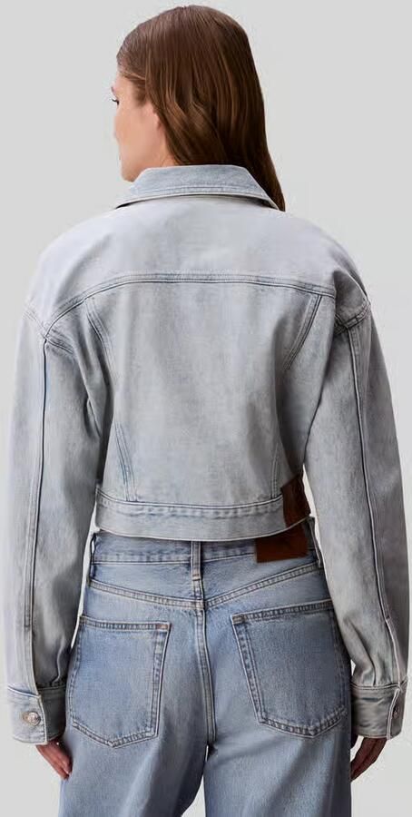 Calvin Klein Jeans Kort jeansjack van puur katoen