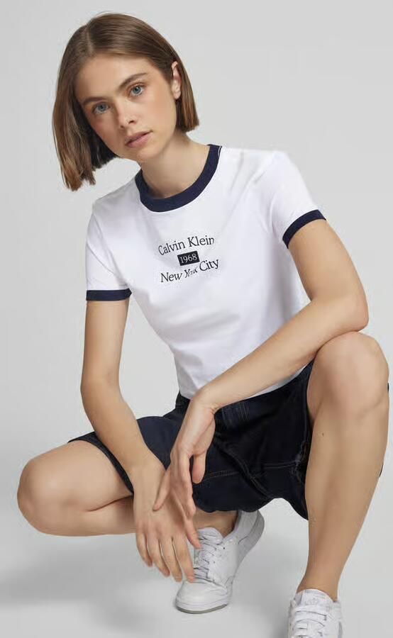 Calvin Klein Jeans T-shirt Korte Mouw LV047B808G - Foto 2