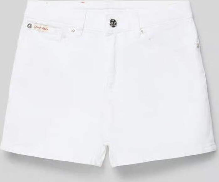 Calvin Klein Jeans Korte jeans met labeldetail - Foto 2