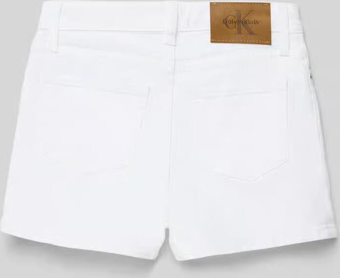 Calvin Klein Jeans Korte Broek Hr Relaxed Denim Shorts White - Foto 1