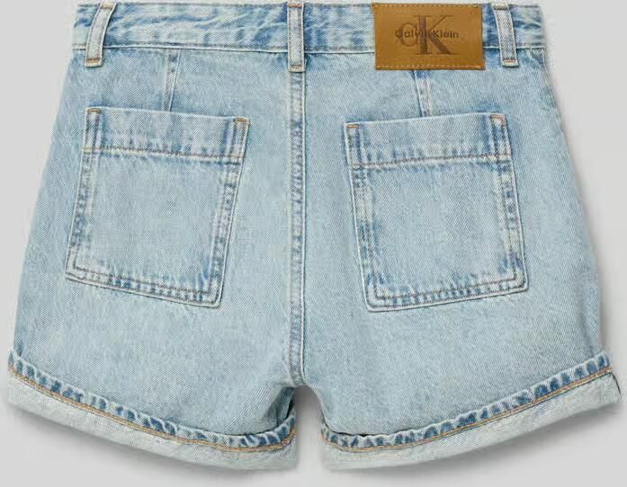 Calvin Klein Jeans Korte jeans met opgestikte Zakken (onderstuk) en Labeldetail - Foto 6