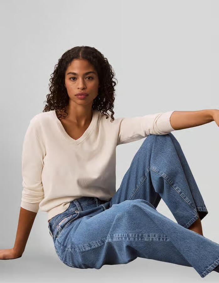Calvin Klein Jeans loose fit jeans van puur katoen
