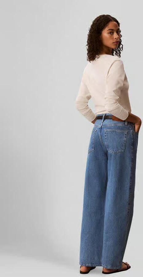 Calvin Klein Jeans loose fit jeans van puur katoen - Foto 4