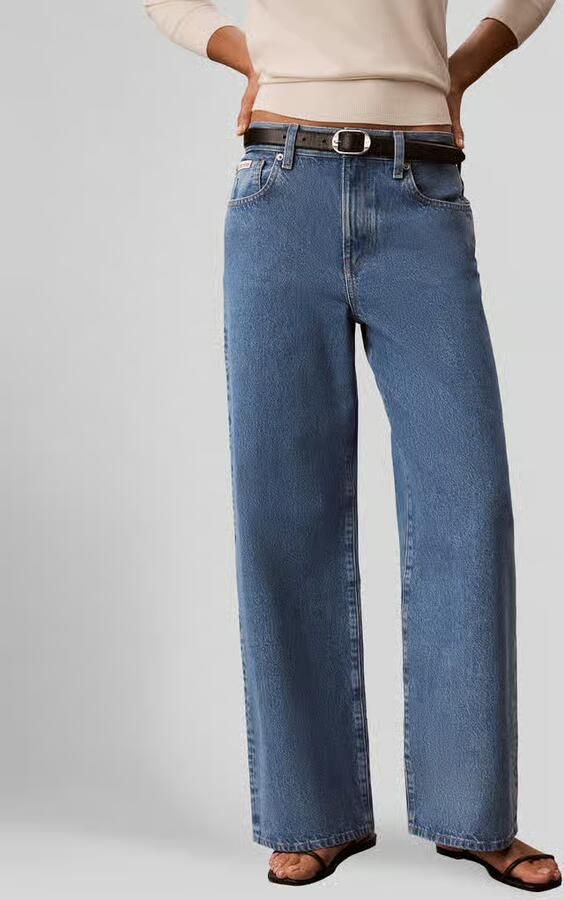 Calvin Klein Jeans loose fit jeans van puur katoen - Foto 3
