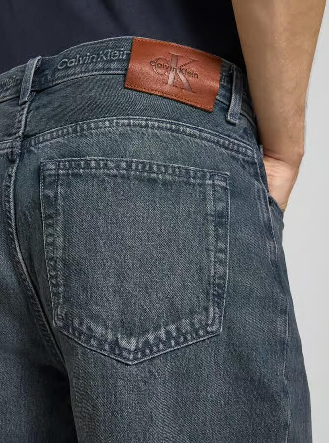 Calvin Klein Jeans loose fit korte jeans van puur katoen
