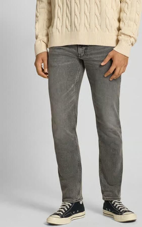 Calvin Klein Jeans Slim fit jeans in used-look met labeldetail - Foto 10