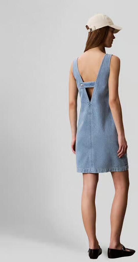 Calvin Klein Jeans Mini denimjurk van puur katoen