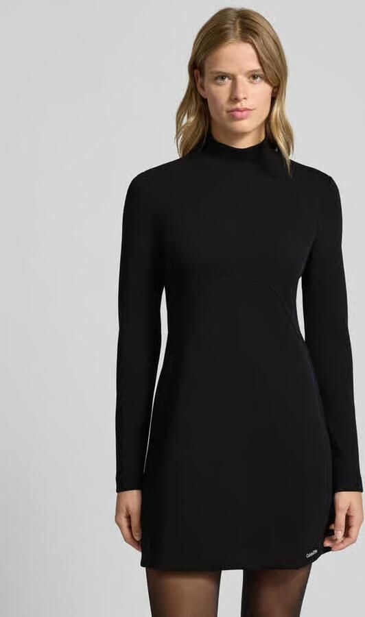 Calvin Klein Jeans Mini-jurk met opstaande kraag - Foto 2